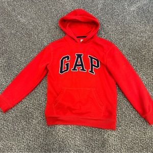red gap hoodie